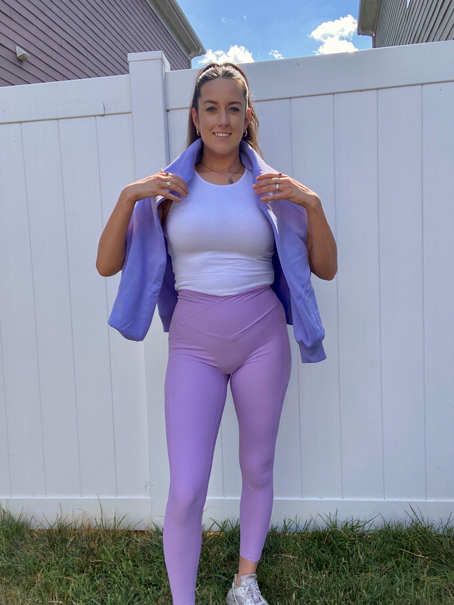 Molly Max Sculpt Leggings Wisteria