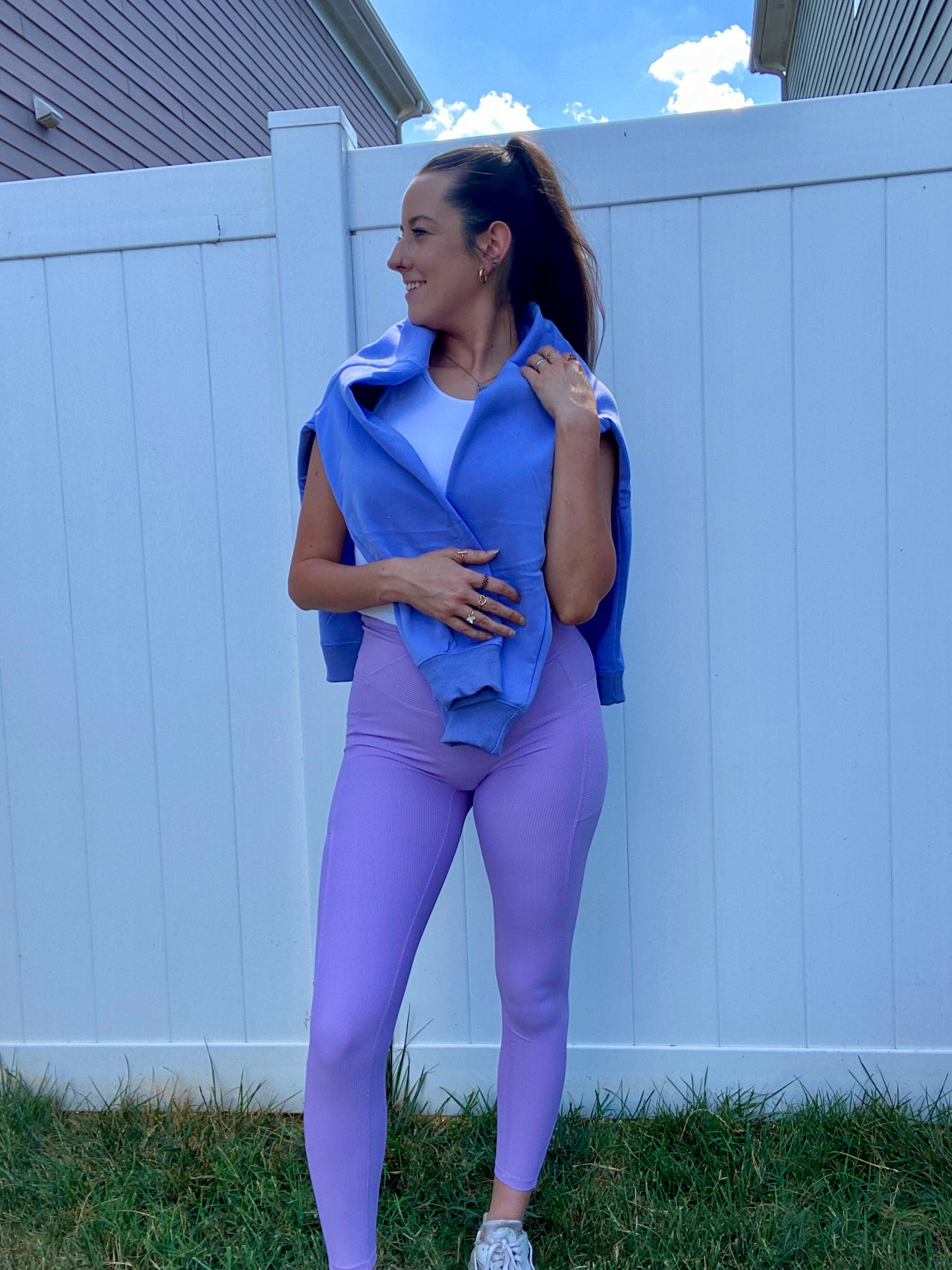 Molly Max Sculpt Leggings Wisteria