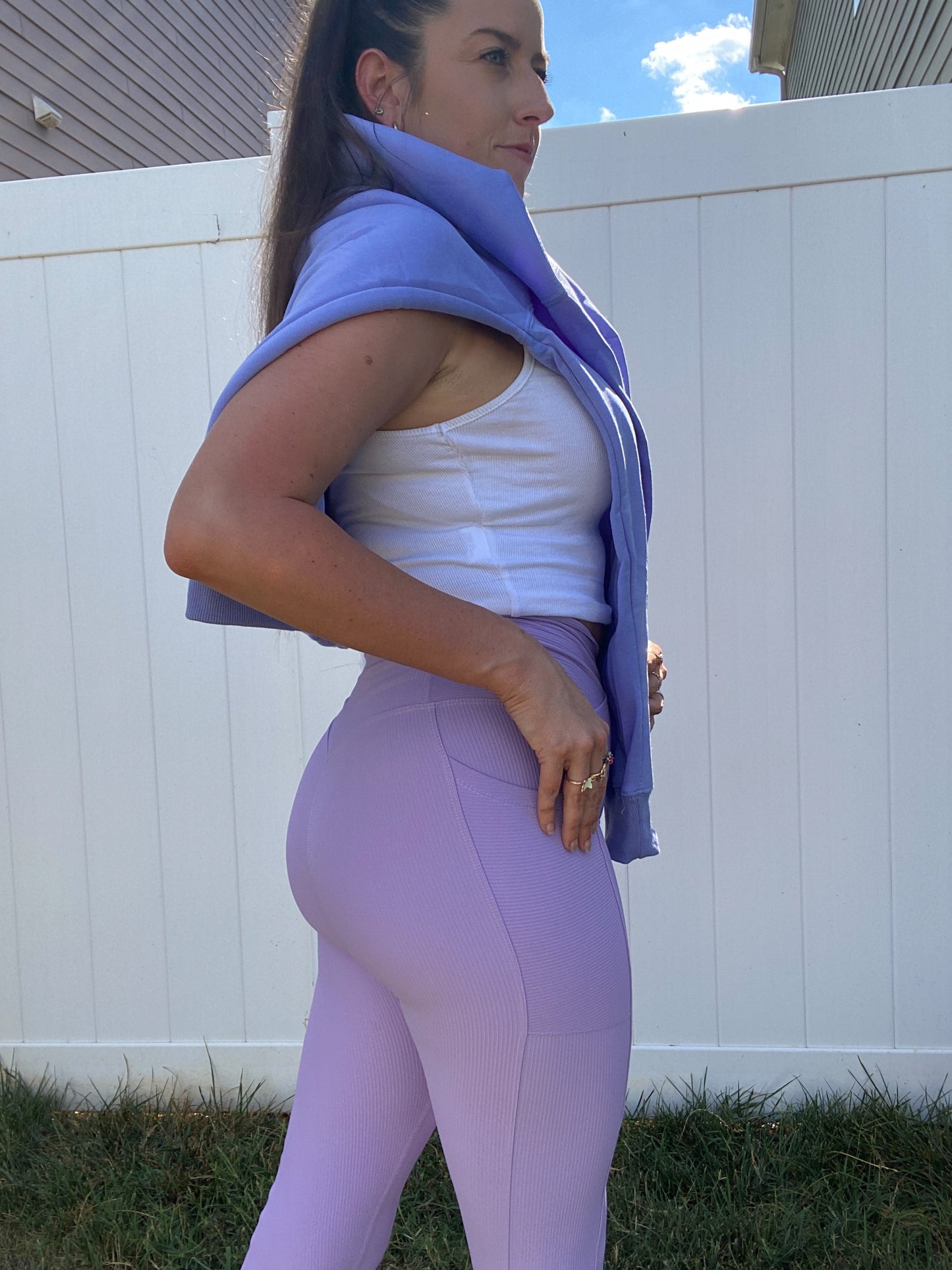 Molly Max Sculpt Leggings Wisteria